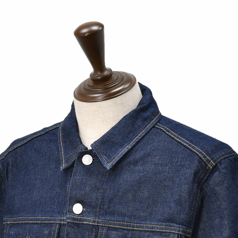 リプレイREPLAYデニムジャケットメンズGジャンブルゾンコットンポリウレタンサスティナブルインディゴ紺国内正規品でらでら公式ブランド