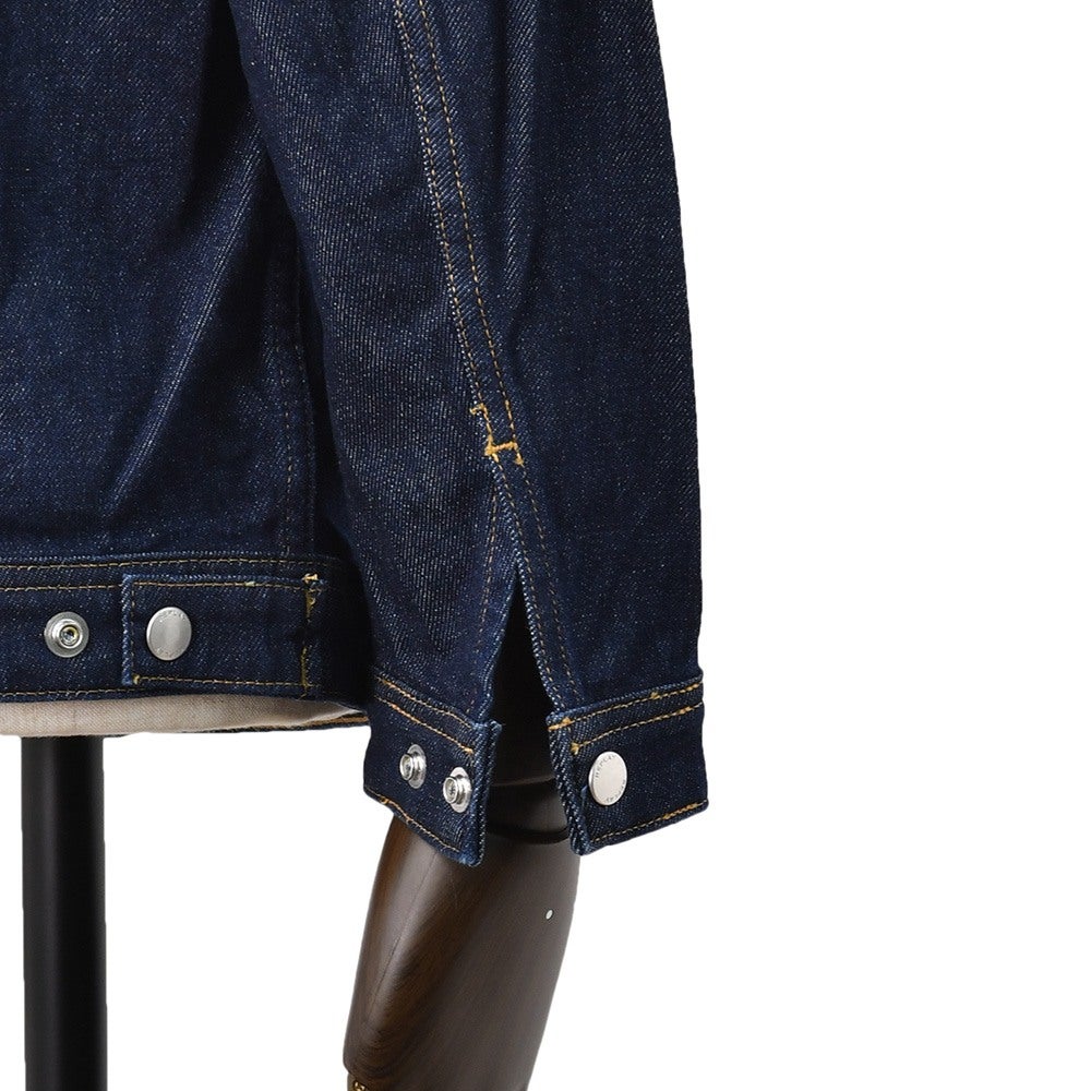 リプレイREPLAYデニムジャケットメンズGジャンブルゾンコットンポリウレタンサスティナブルインディゴ紺国内正規品でらでら公式ブランド