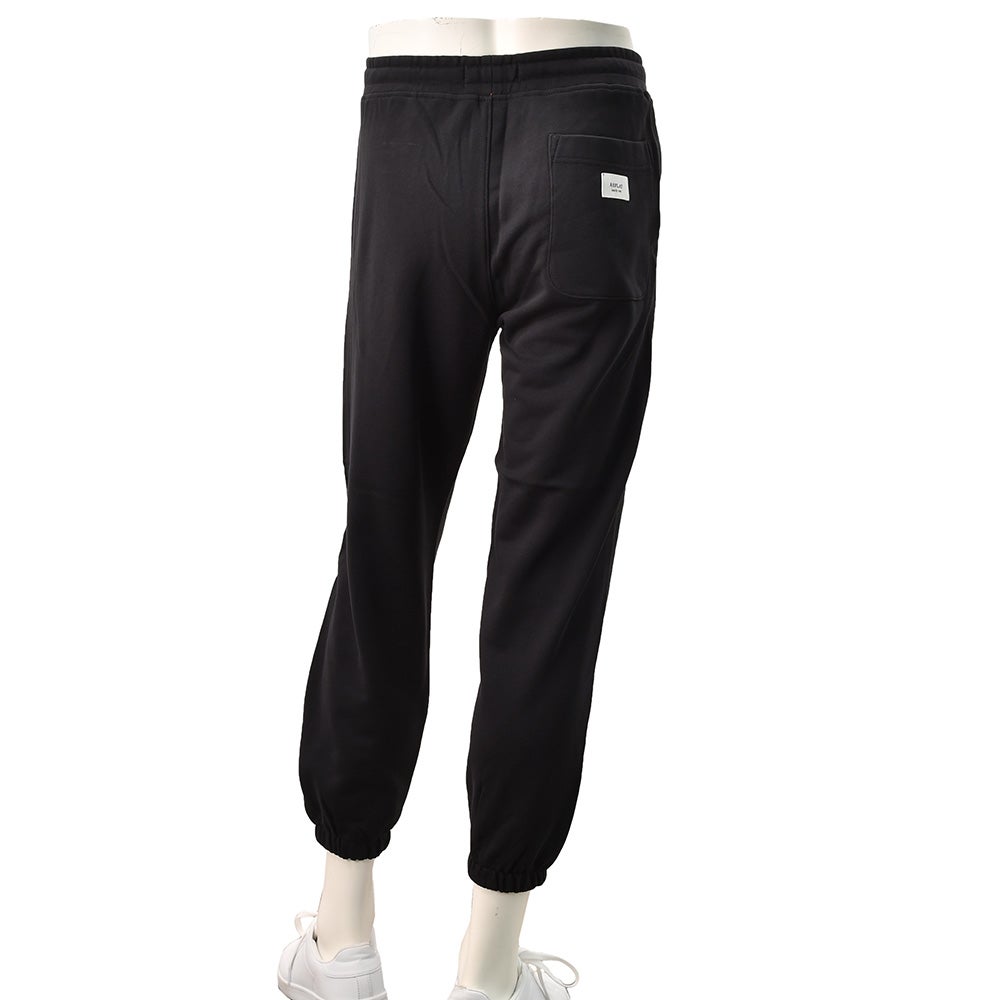 リプレイREPLAYジョガーパンツメンズスポーツジムジャージコットンブラック黒裾リブ国内正規品でらでら公式ブランド