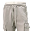 リプレイREPLAYジョガーパンツメンズカーゴジョガーコットンポリエステルグレージュ裾リブスポーツジムジャージ国内正規品でらでら公式ブランド