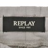 リプレイREPLAYジョガーパンツメンズカーゴジョガーコットンポリエステルグレージュ裾リブスポーツジムジャージ国内正規品でらでら公式ブランド
