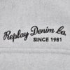リプレイREPLAYブルゾンメンズカジュアルアウターポリエステルウールライトグレーグレージュサスティナブル国内正規品でらでら公式ブランド