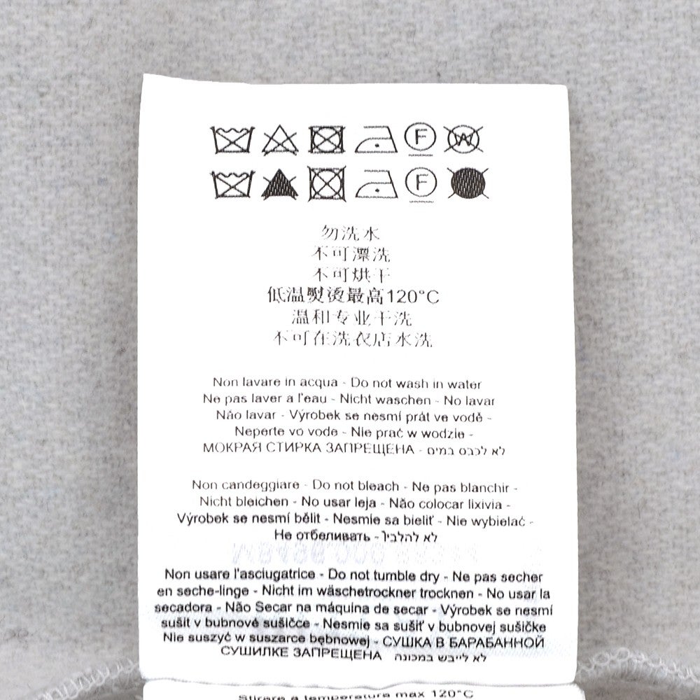 リプレイREPLAYブルゾンメンズカジュアルアウターポリエステルウールライトグレーグレージュサスティナブル国内正規品でらでら公式ブランド