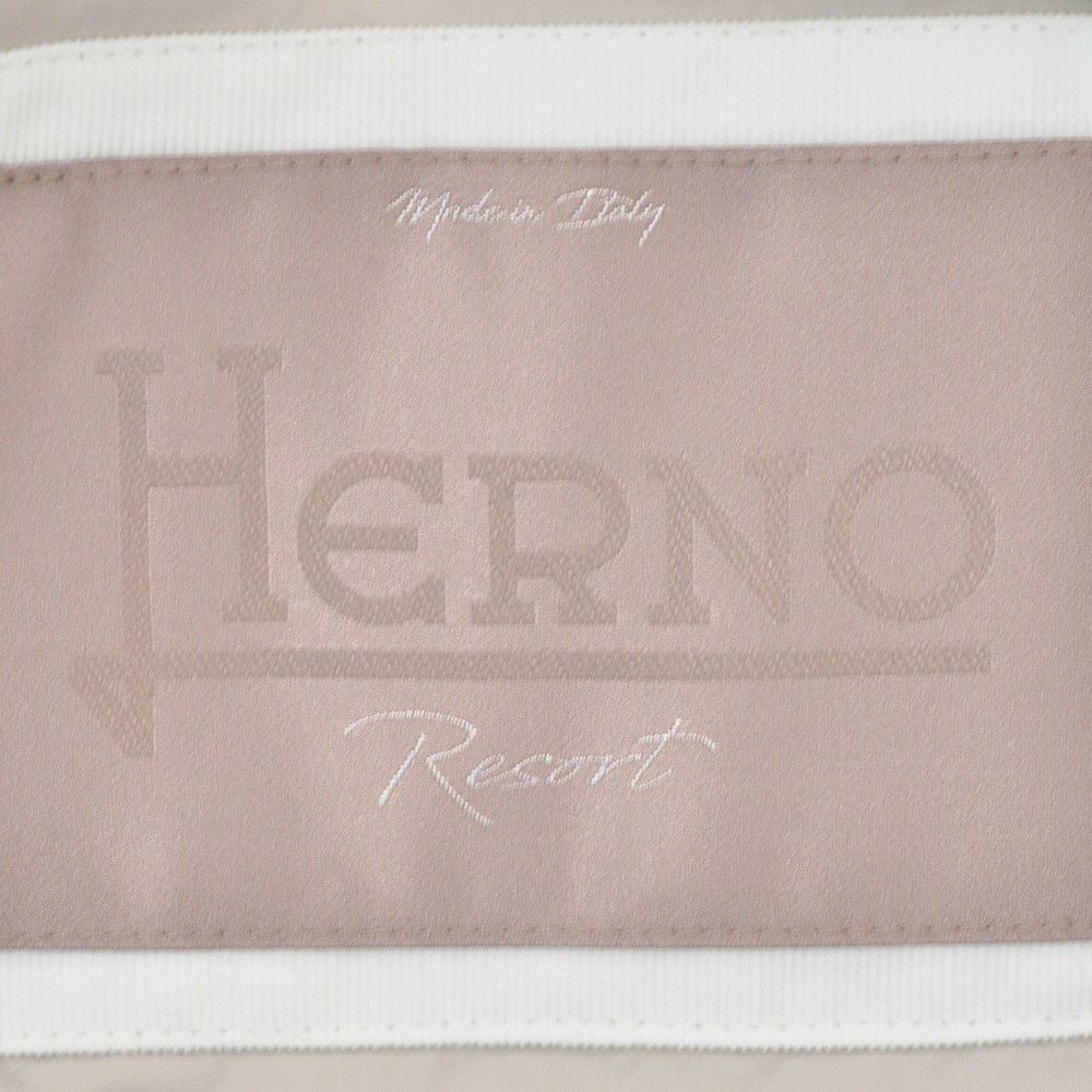 ヘルノリゾートHERNORESORTダウンジャケットメンズライトアウターダウンブルゾンPI00106UR細畝コーデュロイコットン100%ホワイト白レギュラーフィット国内正規品でらでら公式ブランド