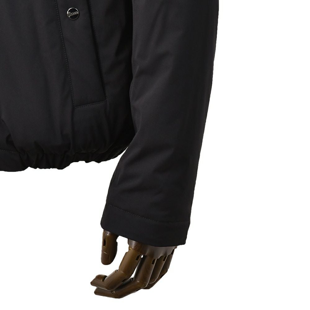 ヘルノリゾートHERNORESORTダウンブルゾンメンズライトアウターダウンブルゾンPI00071URナイロンブラック黒レギュラーフィットパッカブル撥水国内正規品でらでら公式ブランド