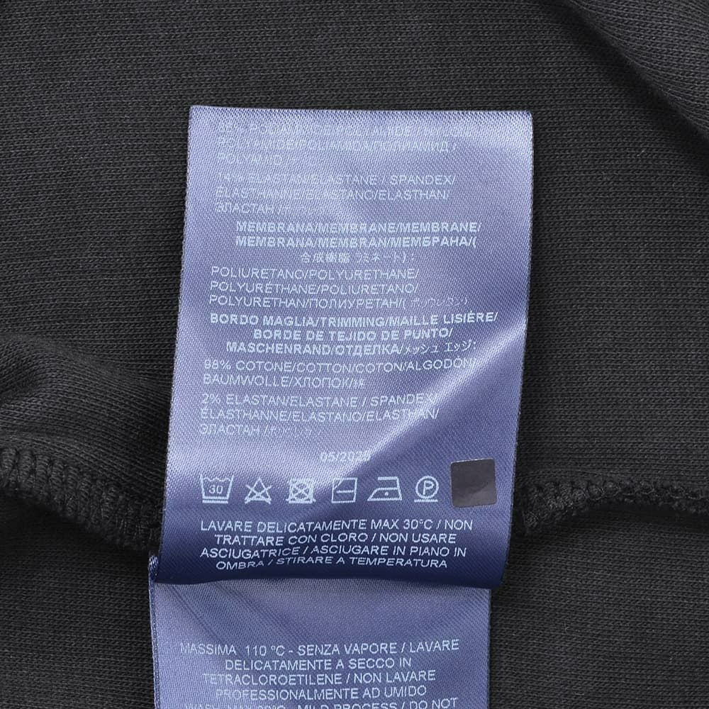 ヘルノリゾートHERNORESORTスタンドネックニットウェアメンズJL00002URコットン100%ネイビー紺フライフロント国内正規品でらでら公式ブランド