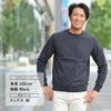 ヘルノリゾートHERNORESORT長袖トレーナーメンズスウェットシャツJG00049URコットンネイビー紺ロゴプレート国内正規品でらでら公式ブランド
