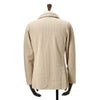 ラルディーニLARDINIニットジャケットメンズ2つ釦シングルフロントALJM56ウール100%ベージュカーディガンブート二エール付国内正規品でらでら公式ブランド