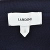 ラルディーニLARDINIニットジャケットメンズ2つ釦シングルフロントALJM56ウール100%ネイビーカーディガンブート二エール付国内正規品でらでら公式ブランド