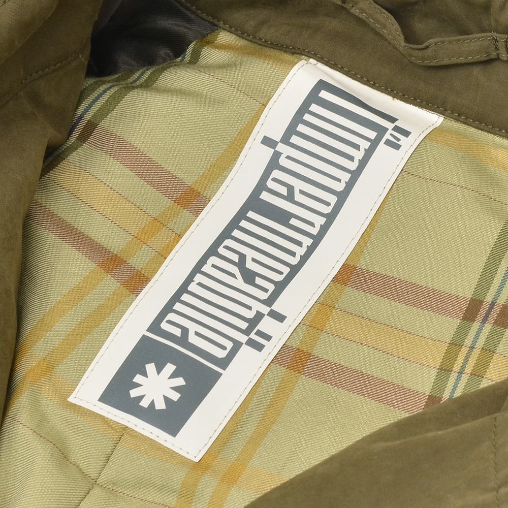 【ポイント8倍11/119:59まで】リンペルメアビレl'impermeabileトレンチコートメンズロング丈アウターVOSCOFピーチコットンPEACHCOTカーキラグランスリーブ撥水加工アンブレラヨークレギュラーフィット国内正規品でらでら公式ブランド