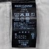 レッドカードトーキョーREDCARDTOKYOデニムスラックスメンズストレッチジーンズSlackスラック3者混生地ブラックユーズド1プリーツセンタークリーススリムテーパードでらでら公式ブランド