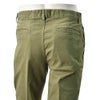 レッドカードトーキョーREDCARDTOKYOチノパンツメンズSlackスラックコットンストレッチ1プリーツセンタークリースオリーブスリムテーパードでらでら公式ブランド