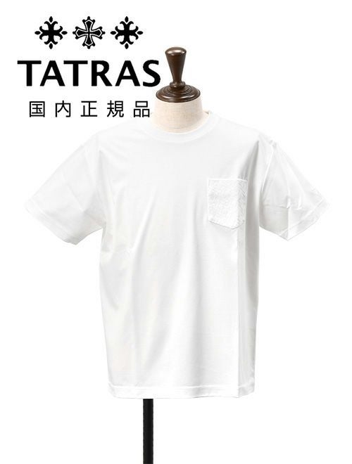 タトラス TATRAS 半袖Tシャツ メンズ クルーネックカットソー ピライノ