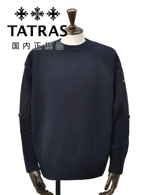 レビューを書く - タトラス TATRAS クルーネックニット メンズ ミドル