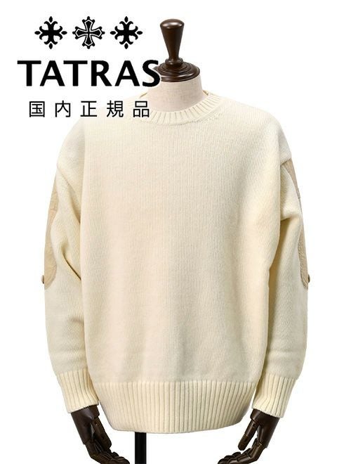 タトラス TATRAS クルーネックニット メンズ ミドルゲージセーター タトラス TATRAS クルーネックニット メンズ ミドルゲージセーター