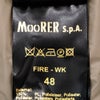 【ポイント8倍11/119:59まで】ムーレーMooRERダウンベストメンズフェイヤーFIRE-KM強撥水ポリエステルSHAPEMEMORYPESグレージュ襟裏ウールニットフード着脱可能アクアライン国内正規品でらでら公式ブランド