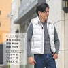 【ポイント8倍11/119:59まで】ムーレーMooRERダウンベストメンズフェイヤーFIRE-KM強撥水ポリエステルSHAPEMEMORYPESオフホワイト白襟裏ウールニットフード着脱可能アクアライン国内正規品でらでら公式ブランド