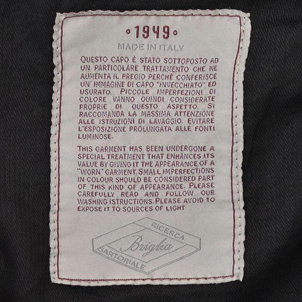 ブリリアBRIGLIA1949モールスキンパンツメンズコットンスラックスBG07モデルブラック黒1プリーツテーパードシルエットガーメントダイ3点留めフロント国内正規品でらでら公式ブランド