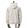 リプレイREPLAYプルオーバーパーカーメンズフーディースウェットシャツコットンテリー素材ライトグレーブランドロゴ刺繍裏パイルドローコード付き国内正規品でらでら公式ブランド