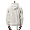 リプレイREPLAYプルオーバーパーカーメンズフーディースウェットシャツコットンテリー素材ライトグレーブランドロゴ刺繍裏パイルドローコード付き国内正規品でらでら公式ブランド