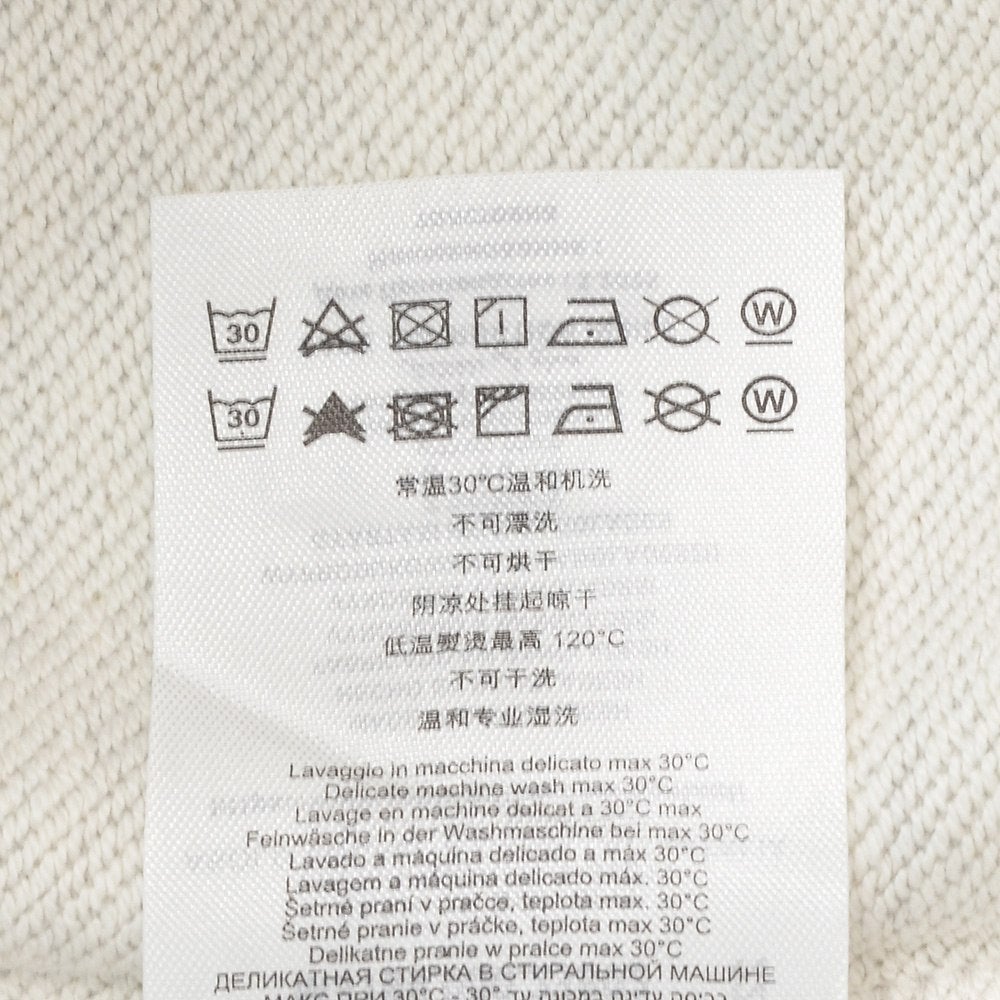 リプレイREPLAYプルオーバーパーカーメンズフーディースウェットシャツコットンテリー素材ライトグレーブランドロゴ刺繍裏パイルドローコード付き国内正規品でらでら公式ブランド