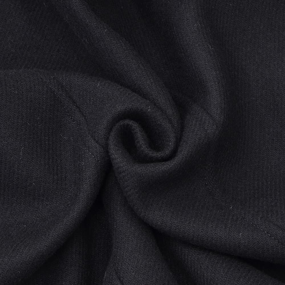 【ポイント8倍11/119:59まで】ヘルノHERNOチェスターコートメンズCA000202Uメルトンウールブラック黒シングルフロント取り外し可能中綿前立てロング丈国内正規品でらでら公式ブランド