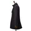 【ポイント8倍11/119:59まで】ヘルノHERNOチェスターコートメンズCA000202Uメルトンウールブラック黒シングルフロント取り外し可能中綿前立てロング丈国内正規品でらでら公式ブランド
