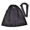【ポイント8倍11/119:59まで】ヘルノHERNOチェスターコートメンズCA000202Uメルトンウールブラック黒シングルフロント取り外し可能中綿前立てロング丈国内正規品でらでら公式ブランド