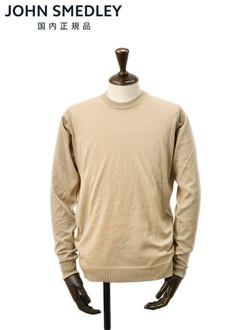 ジョンスメドレー JOHN SMEDLEY クルーネックニット メンズ ハイゲージ