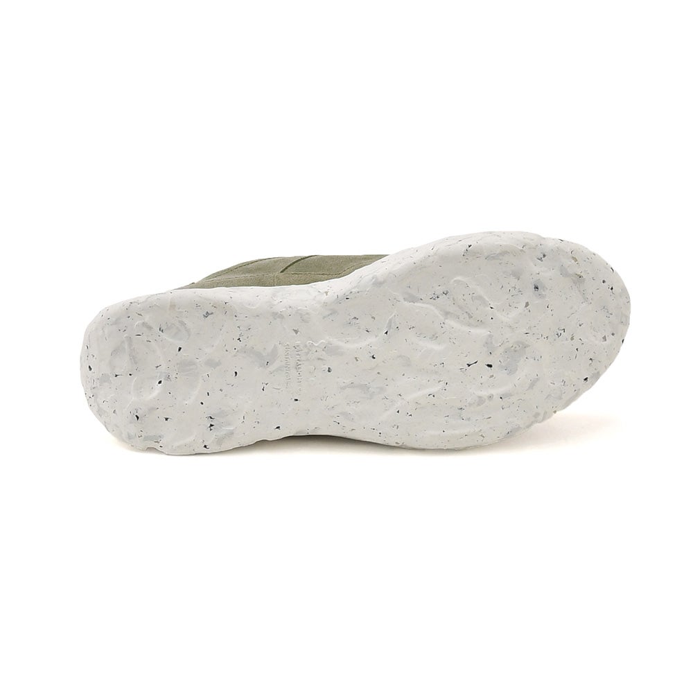 ブロックス79BLOCKS79レザースニーカーメンズレースアップシューズCOBIコビモデルスエードグレー×チャコールナンバリング風デザイン厚底ソール国内正規品でらでら公式ブランド