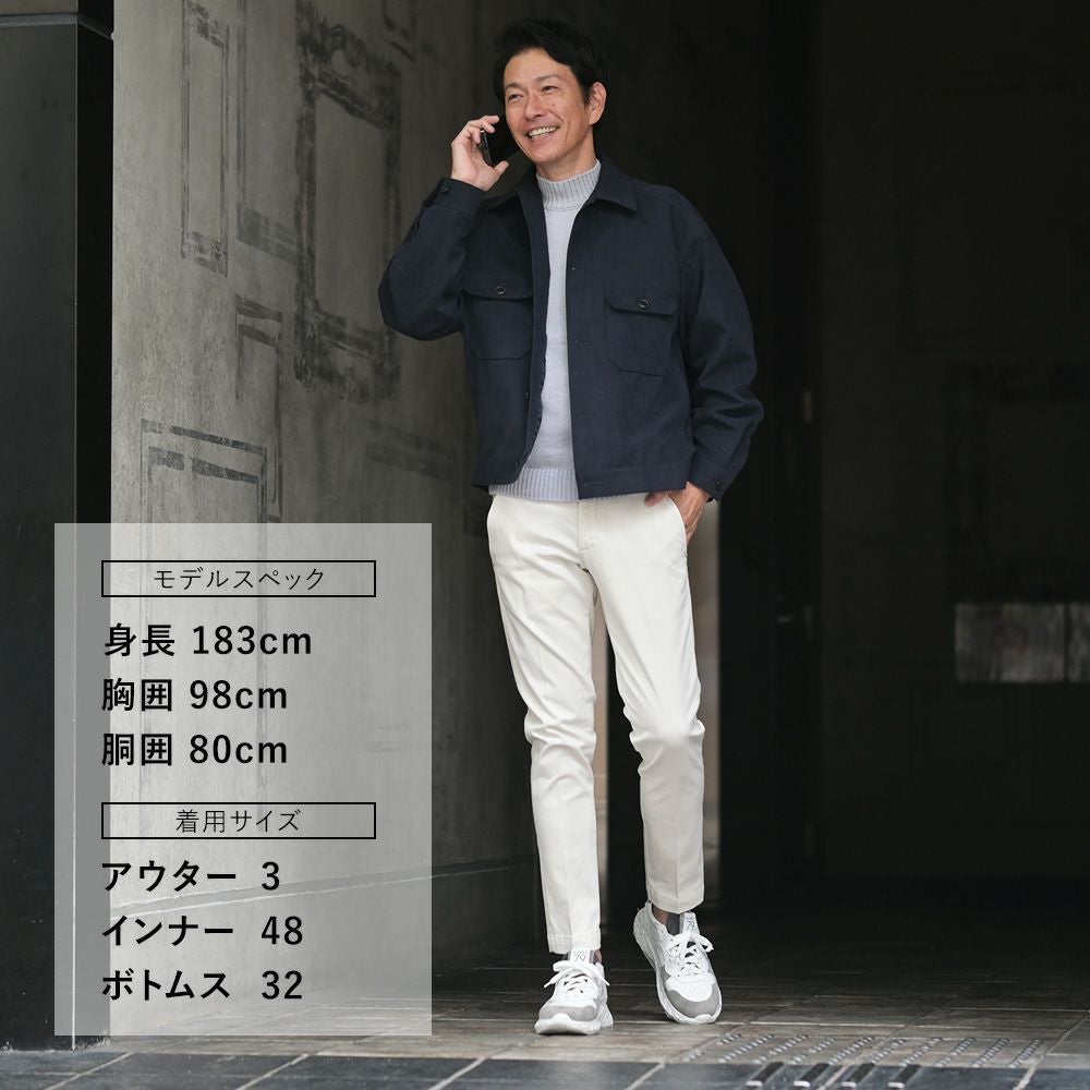 ブロックス79BLOCKS79レザースニーカーメンズレースアップシューズCOBIコビモデルスムース＆スエードコンビホワイト×グレーナンバリング風デザイン厚底ソール国内正規品でらでら公式ブランド