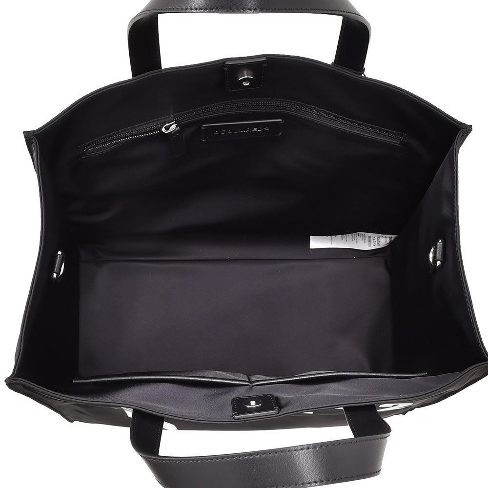 ディースクエアードDSQUARED2トートバッグ男女兼用S82SPM0097ナイロンブラック黒レザーハンドルOBSESSED2国内正規品でらでら公式ブランド