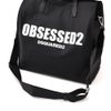 ディースクエアードDSQUARED2トートバッグ男女兼用S82SPM0097ナイロンブラック黒レザーハンドルOBSESSED2国内正規品でらでら公式ブランド