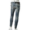 ディースクエアードDSQUARED2スリムテーパードデニムメンズコットンストレッチジーンズSKATERJEANスケータージーンヴィンテージブルー国内正規品でらでら公式ブランド