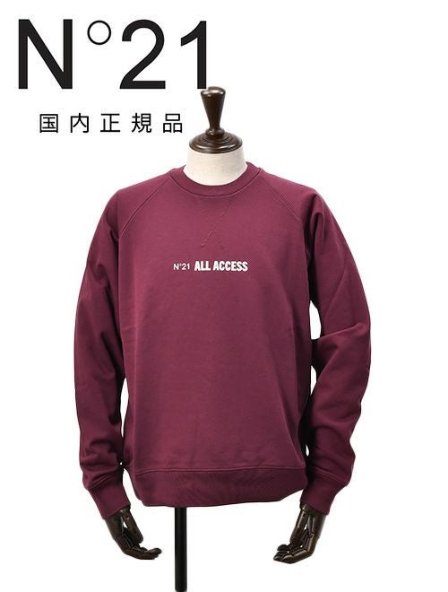 ヌメロ ヴェントゥーノ N°21 クルーネックニット メンズ 長袖セーター