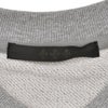 タトラスTATRAS長袖トレーナーメンズスウェットシャツフィダシオFIDASIOシルケットコットングレー左袖エンボスロゴ裏パイル仕様ドロップショルダーリラックスフィット国内正規品でらでら公式ブランド