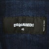 ディースクエアードDSQUARED2デニムブルゾンメンズGジャンS71AN0624コットンインディゴウォッシュダブルフロント国内正規品でらでら公式ブランド