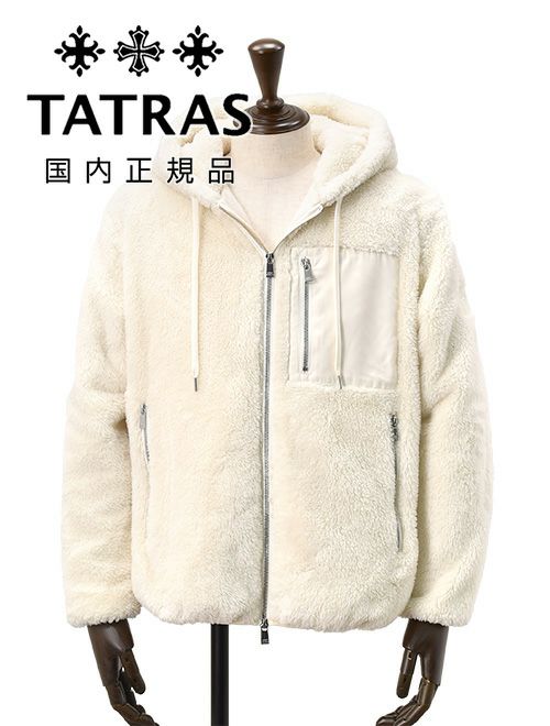 【極美品、S 7.4万】25AW タトラス ボアブルゾン MENFI サイズはS TATRAS（タトラス） ブルゾン メンズ メンフィ MENFI 2025-26年秋冬