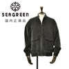 シーグリーンSeagreenフライトジャケットメンズハリントンジャケットOGCORDUROYHARRINGTONJACKETコーデュロイ素材ブラック黒リラックスシルエット国内正規品でらでら公式ブランド