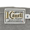カネルKANELLバスクシャツメンズ長袖ニットソーボナパルトBONAPARTEクルーネック仕様メランジグレー無地オーガニックコットンヴィンテージリブ国内正規品でらでら公式ブランド