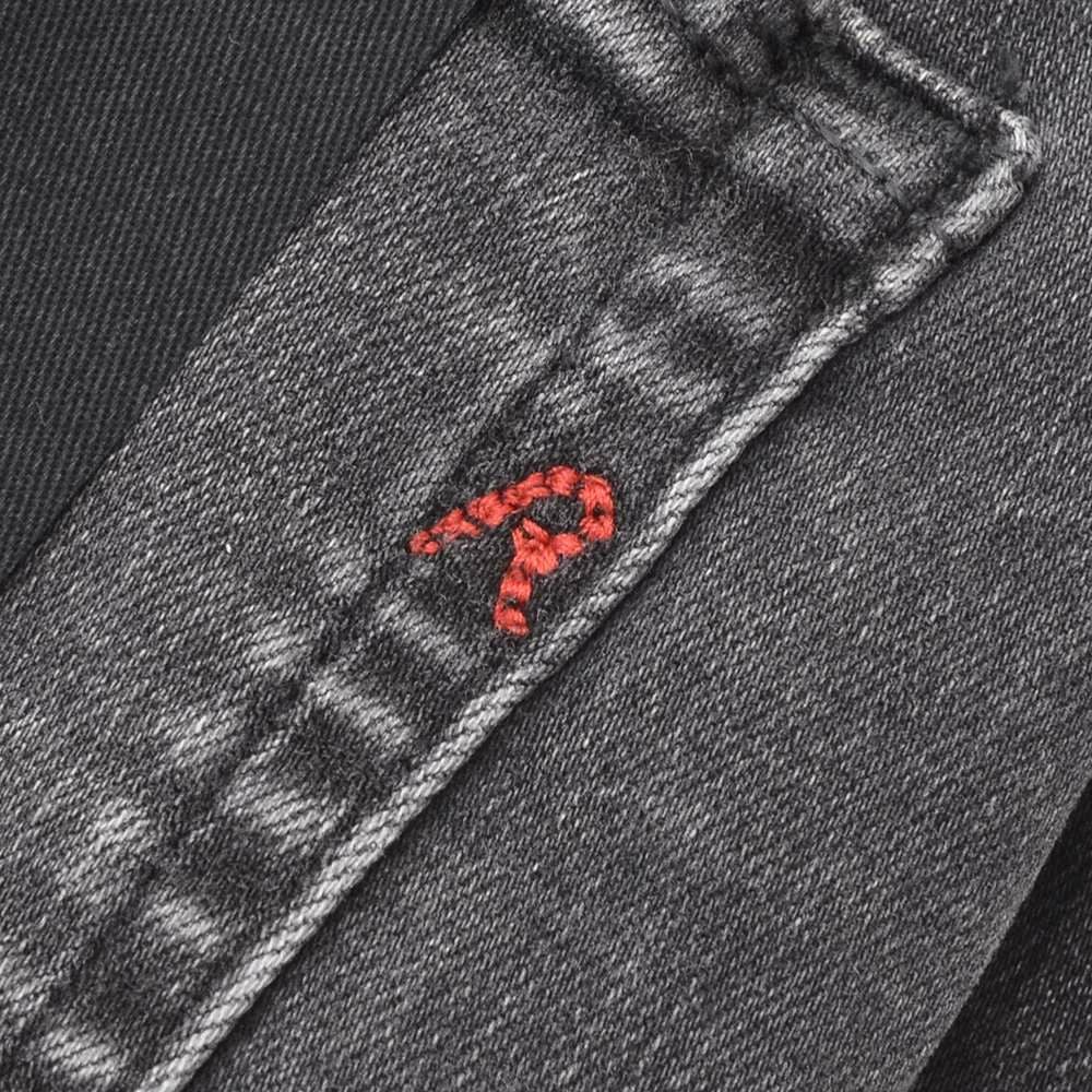 リプレイREPLAYストレッチデニムメンズストレートジーンズGROVERグローバーモデルHyperflexシリーズブラックウォッシュ11.5オンスコインポケットセルビッチテープ仕様国内正規品でらでら公式ブランド