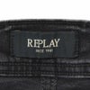 リプレイREPLAYストレッチデニムメンズストレートジーンズGROVERグローバーモデルHyperflexシリーズブラックウォッシュ11.5オンスコインポケットセルビッチテープ仕様国内正規品でらでら公式ブランド