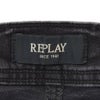 リプレイREPLAYストレッチデニムメンズストレートジーンズGROVERグローバーモデルHyperflexシリーズブラックウォッシュ11.5オンスコインポケットセルビッチテープ仕様国内正規品でらでら公式ブランド