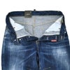 ディースクエアードDSQUARED2ダメージデニムメンズDUCATIコラボKawaiiJeansモデルコットンインディゴブルーウォッシュ国内正規品でらでら公式ブランド