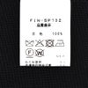 フィンジャックFinjackニットジャケットメンズFGM2ブラック黒ウールニットシングルテーラードレギュラーフィットカーディガン国内正規品でらでら公式ブランド