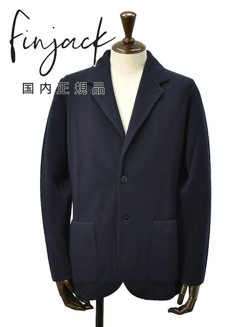 フィンジャック Finjack テーラードニットジャケット メンズ GIACCA 2