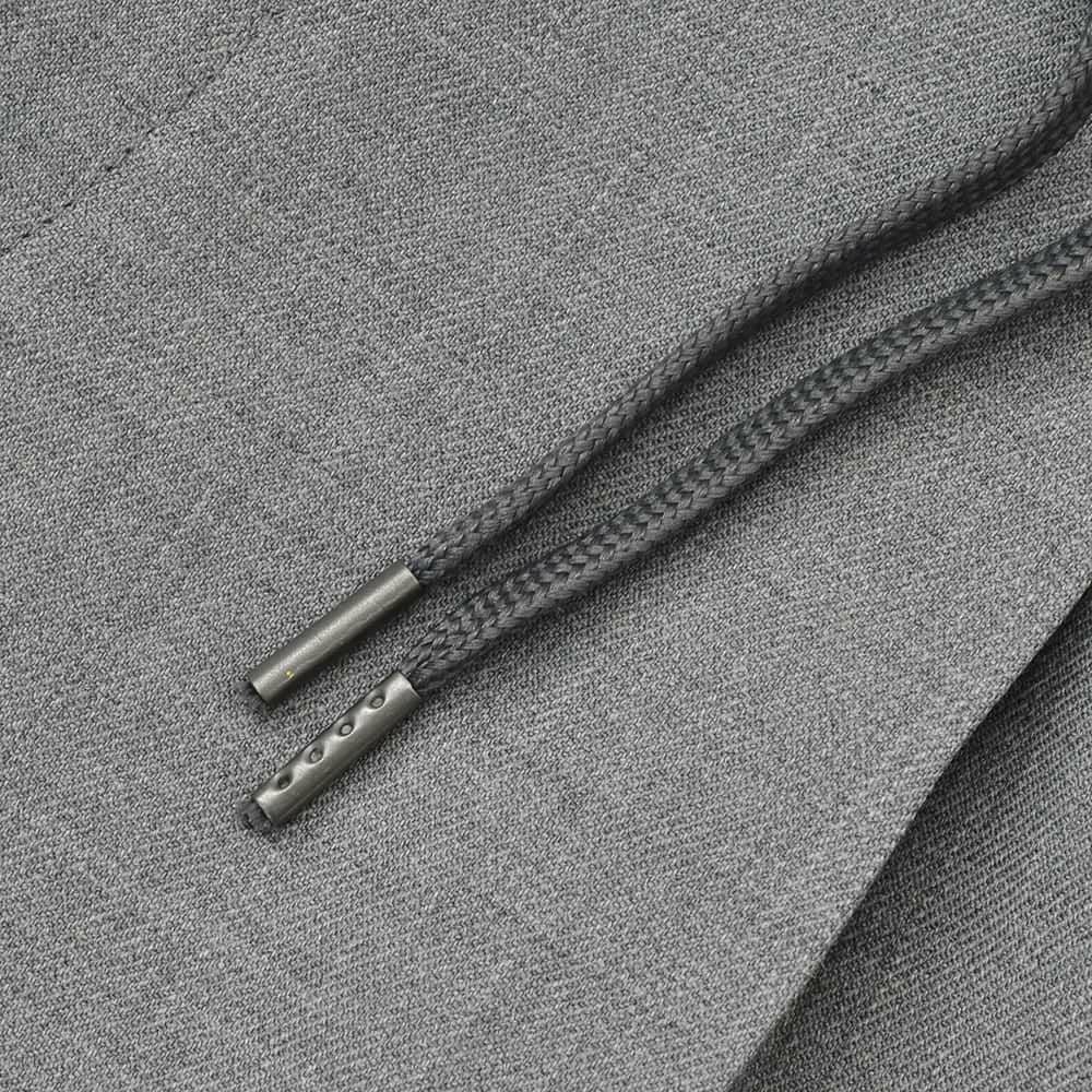 ビーエイブルBEABLEテーパードスラックスメンズイージーパンツRICCARDOリカルドウォッシャブルウール生地グレーメランジ1プリーツストレッチツイル国内正規品でらでら公式ブランド