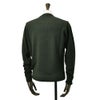 フィリッポデローレンティスFILIPPODELAURENTIISクルーネックニットメンズミドルゲージ製品染めエクストラファインメリノウールダークオリーブリブ仕様10ゲージ国内正規品でらでら公式ブランド