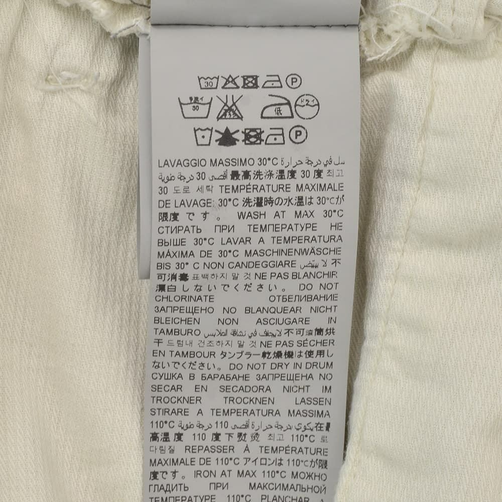 ブリリアBRIGLIA1949細畝コーデュロイパンツメンズコットンスラックスBG03モデルアイボリー白ノープリーツテーパードシルエット3点留めフロント国内正規品でらでら公式ブランド