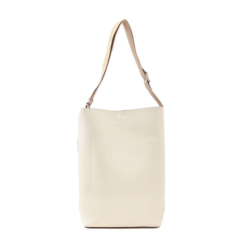 ダニエル&ボブDaniel&Bob縦長ショルダーバッグ男女兼用レザーバッグETTOREエットレアイボリー白ダニボブアルチェ・アコピアート調節可能コードイタリア製国内正規品でらでら公式ブランド